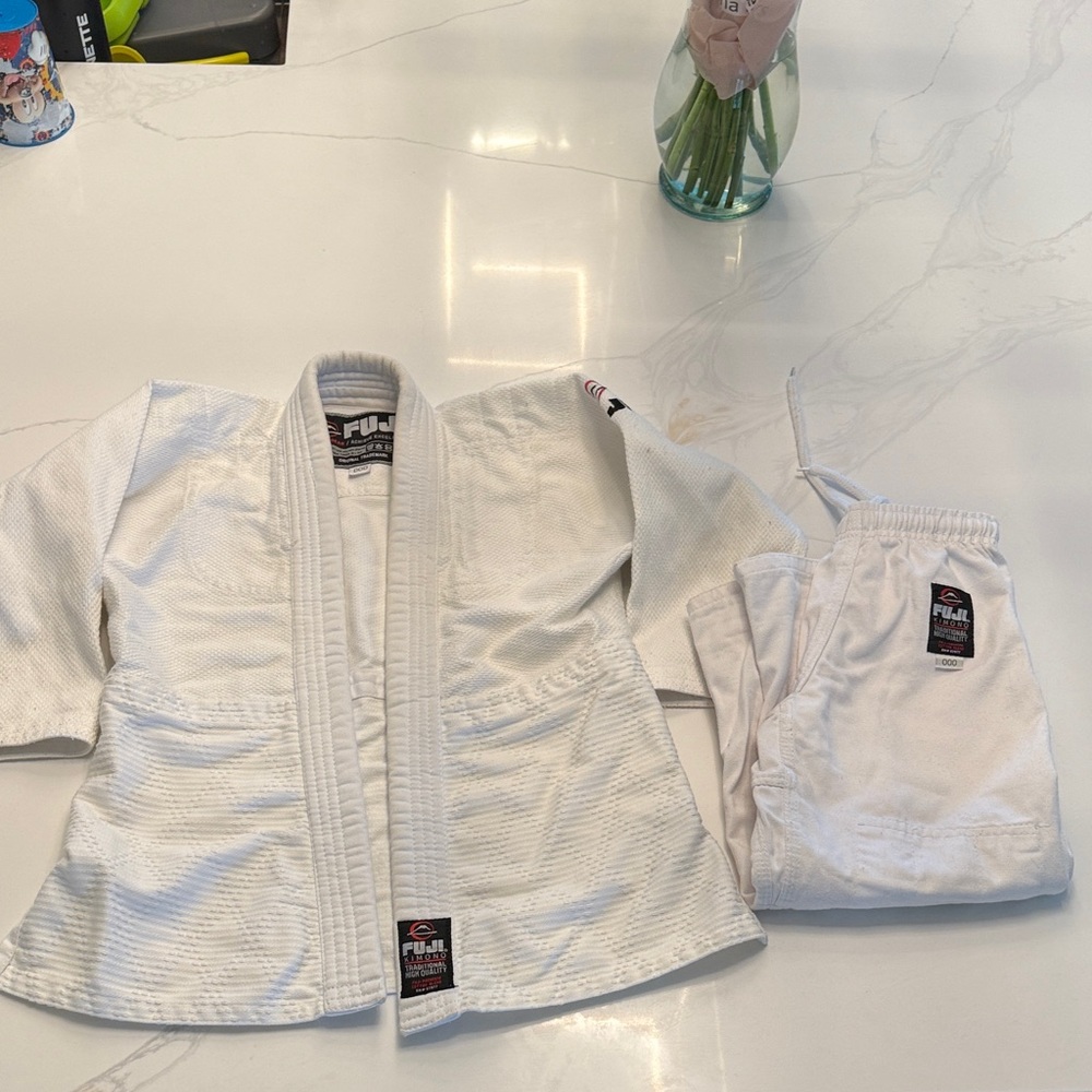 Kids White Jiu-Jitsu Gi Set